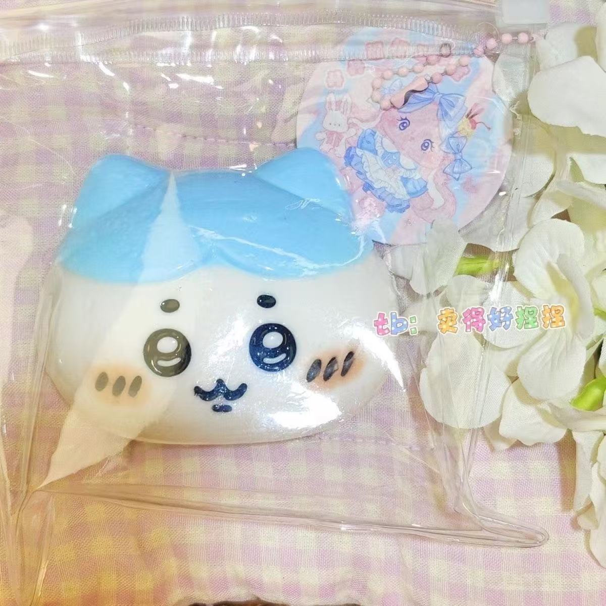 141.ちいかわうさぎ✨もちもちクリームスクイーズ｜癒しストレス解消グッズ