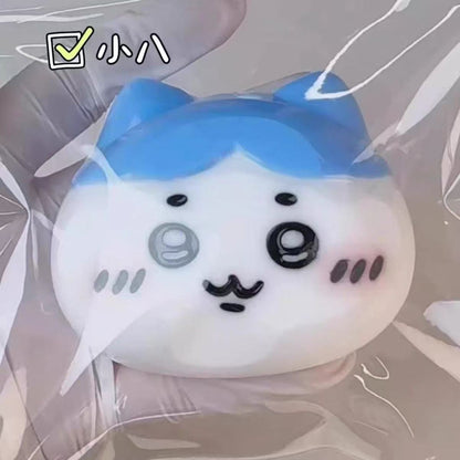 141.ちいかわうさぎ✨もちもちクリームスクイーズ｜癒しストレス解消グッズ