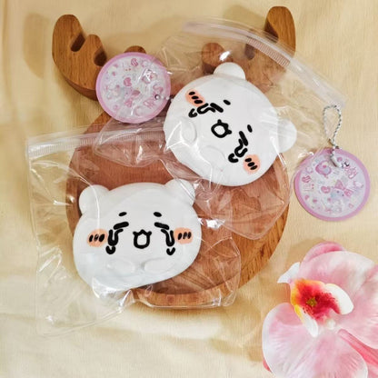 141.ちいかわうさぎ✨もちもちクリームスクイーズ｜癒しストレス解消グッズ