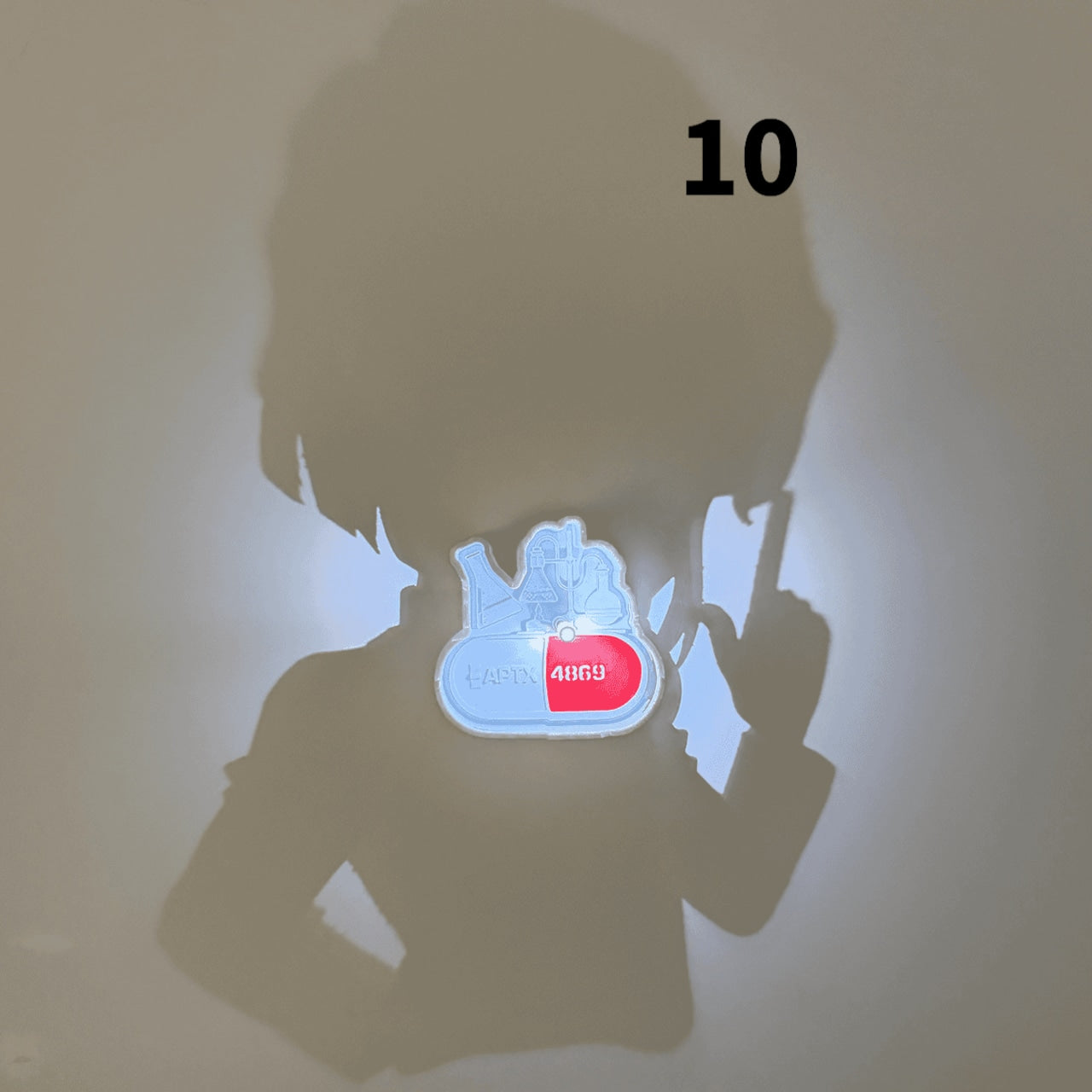 004.アニメ投影ライト 怪盗キッド／ゾロ／コナン対応 光影プロジェクター・壁映えナイトランプ・雰囲気ライト