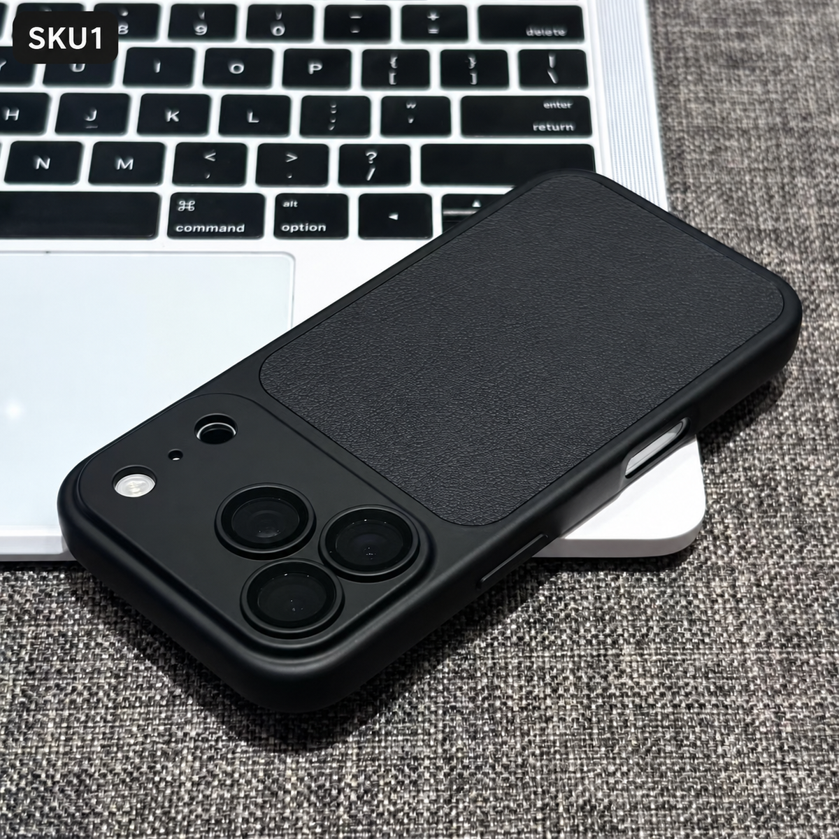 184.iPhone 15 Pro ケース レザー調 ツートンカラー レンズ一体保護 スマホケース 耐衝撃 指紋防止 薄型 大人 ビジネス iPhone14 Pro iPhone13 Pro iPhone16 Pro 対応 ブラック / ワインレッド / シルバーホワイト / オレンジ