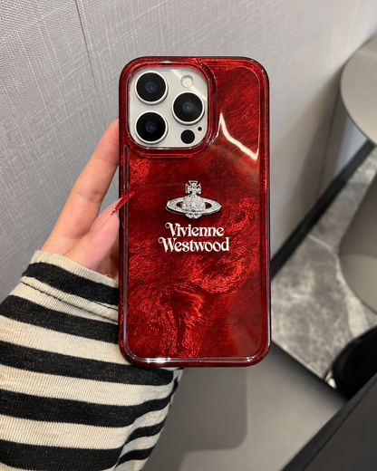 183.iPhone 16 Pro Max ケース 箔押し クラッシュ加工 光沢 立体惑星モチーフ iPhone15 Pro ケース おしゃれ 女性 人気 透明感 キラキラ 衝撃吸収 耐擦傷 スマホケース iPhone14 Pro iPhone13 Pro 対応 レッド / グリーン / パープル