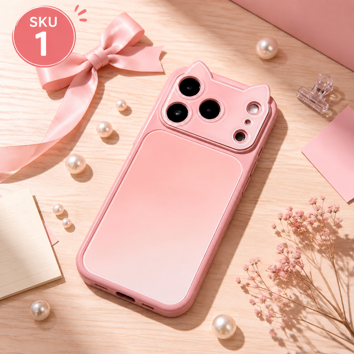 164【ブランド名】 スマホケース 対応【iPhone 機種名】 猫耳デザイン グラデーションカラー かわいい シリコン 耐衝撃 カメラ保護 レディース 可愛い スマホカバー 6 色選択可能