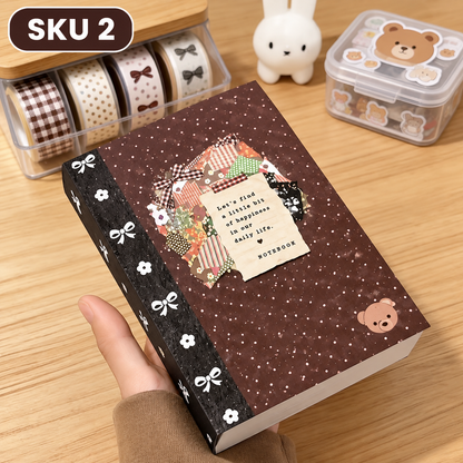 172.ステッカーブック 切り抜き済み ゆめかわいい レトロ 萌えキャラクター 手帳素材 シール帳 DIY デコレーション グッズデコ コレクション 女の子 プレゼント