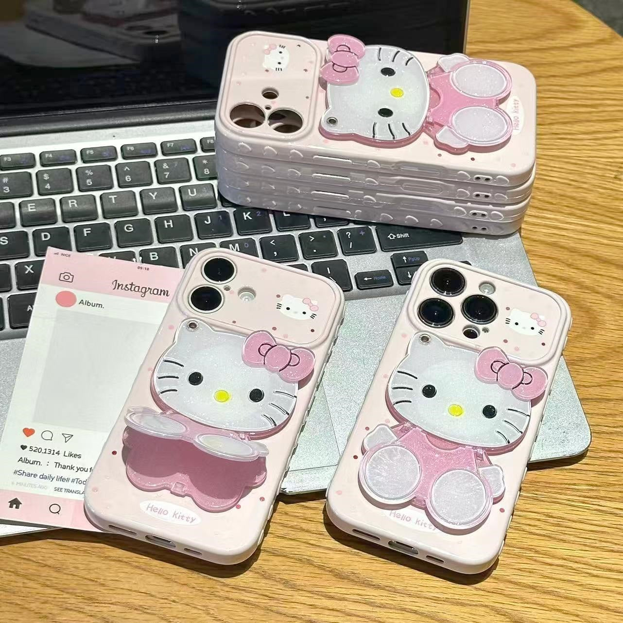 030.Phone 17/16/15/14/13 Pro Max対応 スマホケース レディース iPhone XS/7/8 Plus対応 ハートを抱くT猫デザイン