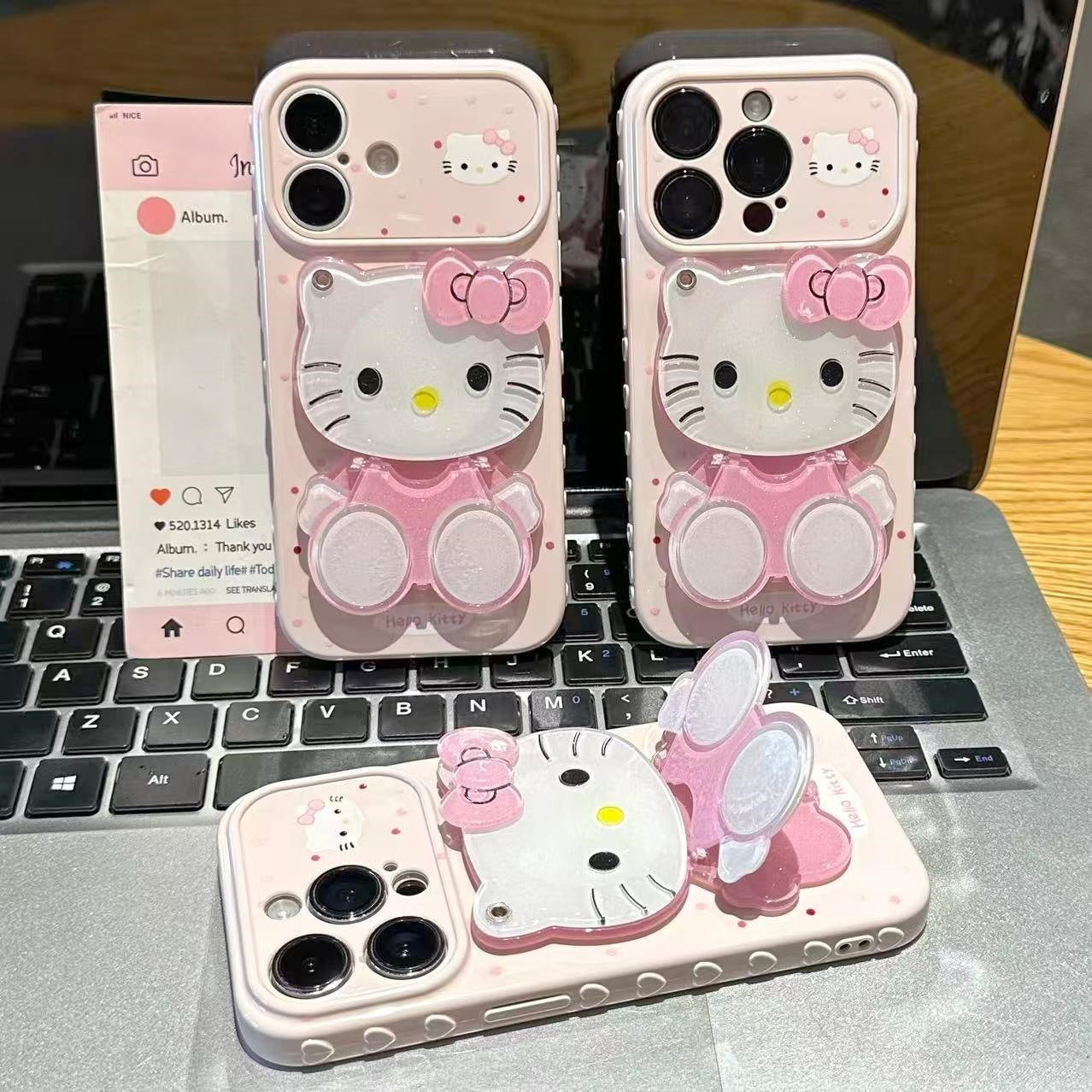 030.Phone 17/16/15/14/13 Pro Max対応 スマホケース レディース iPhone XS/7/8 Plus対応 ハートを抱くT猫デザイン