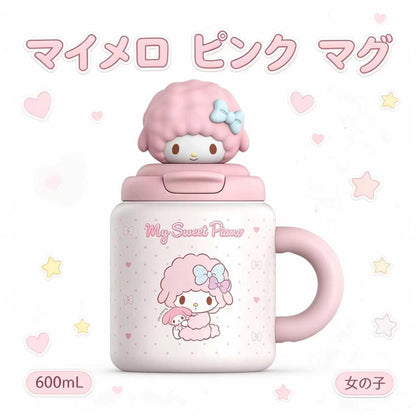 192.可愛い キャラクターマグカップ 立体フタ付き 大容量セラミックコップ コーヒーカップ ティーカップ おしゃれ ギフト プレゼント オフィス 家用
