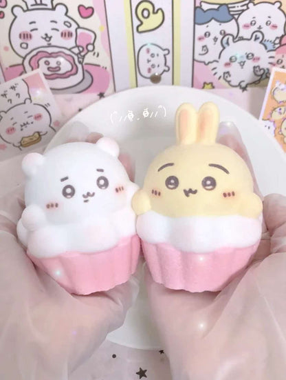219.``` スクイーズ キャラクター マスコット 5個セット 柔らかい もちもち ストレス解消 おもちゃ 手触り良い 小さい デコレーション プレゼント 子供 大人 ```