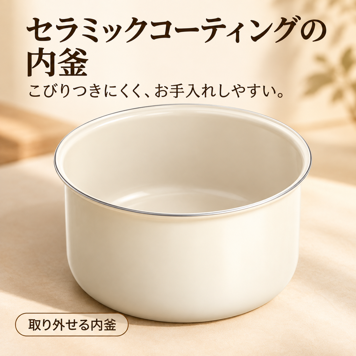 187.1～2 人用ミニ炊飯器｜セラミックコーティング内釜 多機能 寮 OK